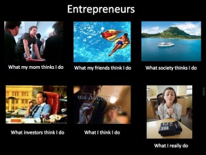 what people think entrepreneurs do