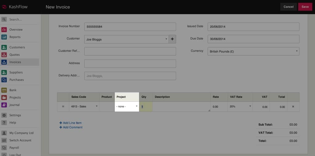 Introduction to Projects - Knowledge Base - IRIS KashFlow
