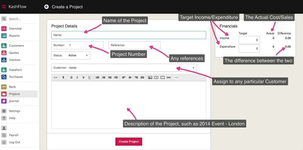 Introduction to Projects - Knowledge Base - IRIS KashFlow