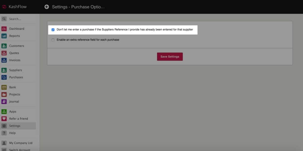 Prevent Duplicate Receipts - Knowledge Base - IRIS KashFlow
