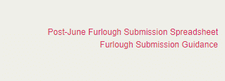 Furlough spreadsheet links